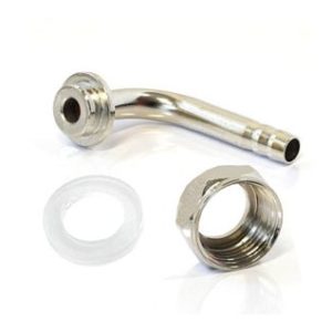 VÝVODKA MOSADZNÁ 7MM OBLÚK S MATICOU 5/8