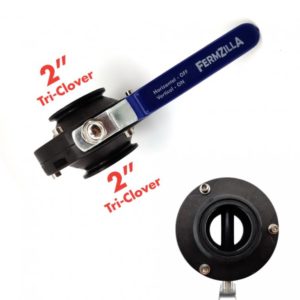 FERMZILLA GEN 3 spodný ventil CLAMP 64mm (2")