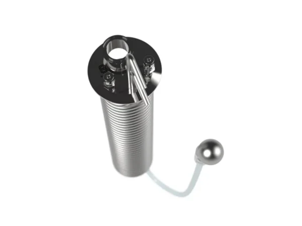 4” Veko s Chladičom Tri-Clamp – Nerezová chladiaca špirála (470 mm)