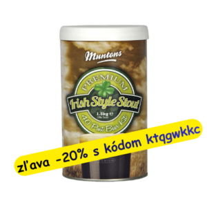 Beerkit MUNTONS Irish stout -zľava -20% s kódom ktqgwkkc