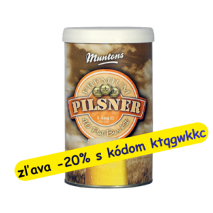 Beerkit MUNTONS Premium Pils zľava -20% s kódom ktqgwkkc