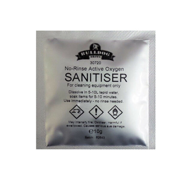 Sanitiser Bullgod - Bezoplachový dezinfekčný prostriedok 10 g