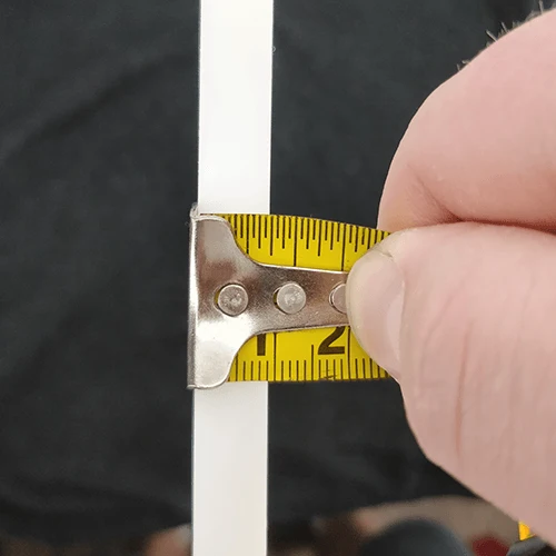 Plastová (PP) základná doska s hrúbkou 10 mm pre šrotovník – Obrázok 2
